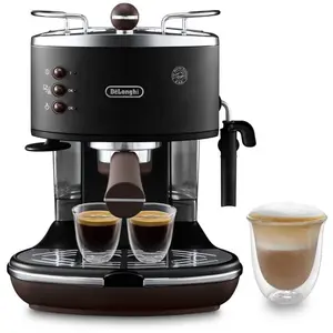 Comparateur de prix : DELONGHI - Machine à expresso 15 bars noir - icona vintage - ecov311bk
