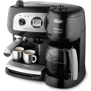 Comparateur de prix : Delonghi - DELONGHI BCO 264.1 Combiné expresso cafetiere - Noir