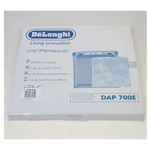 Comparateur de prix : Delonghi - Kit filtre + hepa + filet pour Cafetière 5537000900