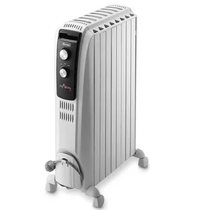 Comparateur de prix : De'Longhi Dragon   Radiateur bain d'huile 2000 W Blanc/acier inoxydable