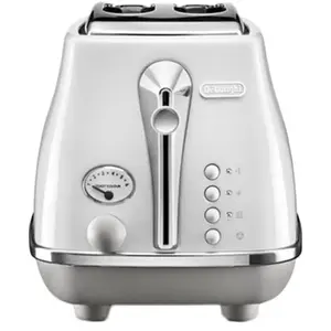 Comparateur de prix : De'Longhi Grille-pain Delonghi Icona Capitals CTOC2103.W 900 W