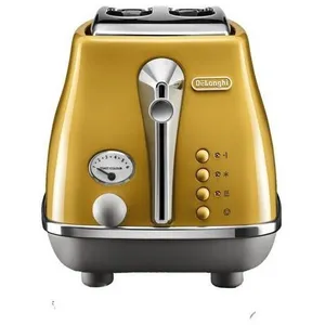 Comparateur de prix : De'Longhi Grille-pain Delonghi Icona Capitals CTOC2103.Y 900 W Jaune