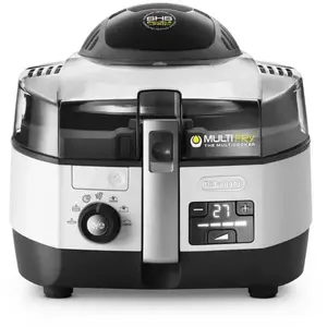 De’Longhi Delonghi - DELONGHI FH1394/2 Friteuse sans huile MultiFry - Blanc/Noir pas cher