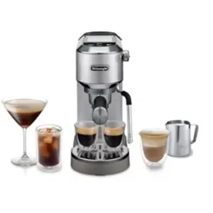 De’Longhi Machine expresso DeLonghi Dedica Duo EC890.M - à dosettes ESE, métal pas cher