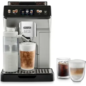 Comparateur de prix : Expresso avec broyeur Delonghi ELETTA EXPLORE ECAM450.65.S SILVER
