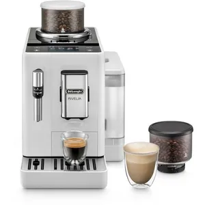 Comparateur de prix : Expresso avec broyeur Delonghi Rivelia FEB4435.W 1450 W Blanc Arctique