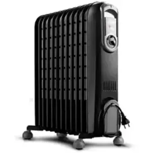 Comparateur de prix : Delonghi - radiateur bain d'huile 2500w noir v551225.bg - vento