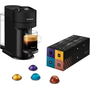Delonghi Nespresso - Nespresso Vertuo Next Noir Env120.Bm + 52 Capsule...