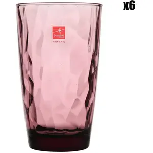 Bormioli Rocco BICCH VTR DIAMOND COOL PURPL 4 pas cher