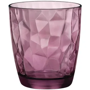Bormioli Diamond-Violet - Verres à eau - 30cl - (Set de 6)