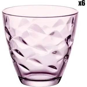 Bormioli - 6 Verres Flora transparents - 25 cl OS