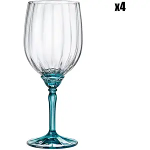 Bormioli Lot de 4 Verres à vin, transparent, 53 cl