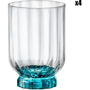 Bormioli Lot de 4 Verres à whisky, transparent, 37,5 cl pas cher