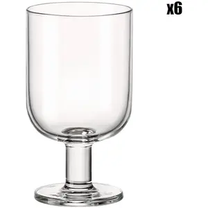 BORMIOLI ROCCO Verre à pied 'Hosteria' (lot de 6) - 091212 pas cher
