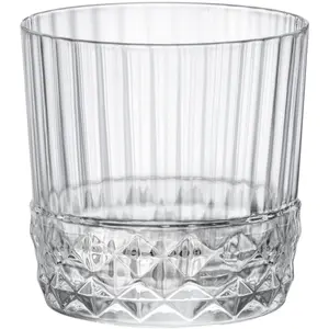 Bormioli Rocco Boîte De 4 Gobelets America Forme Basse 30 Cl