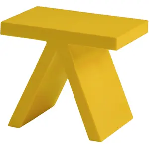SLIDE table basse TOY (Jaune - Polyéthylène) pas cher