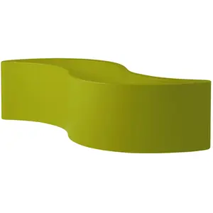 Slide Vase Wave Pot (Citron Vert - Polyéthylène) pas cher