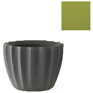 Slide Vase Star H 40 Cm (Citron Vert - Polyéthylène)