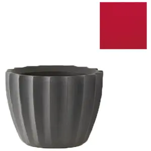 Slide Vase Star H 40 Cm (Rouge - Polyéthylène)