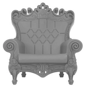 Slide Fauteuil Queen Of Love (Gris - Polyéthylène)Vendu parmyareadesign