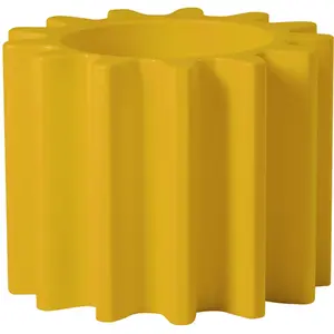 Slide Vase Gear Pot (Jaune - Polyéthylène)