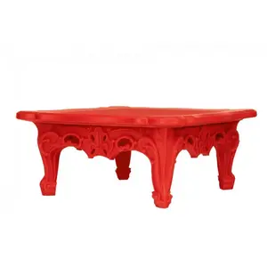 Slide Table Basse Duke Of Love (Rouge - Polyéthylène) pas cher