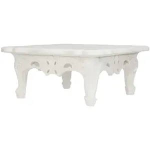 Slide Table Basse Duke Of Love (Blanc Lait - Polyéthylène)