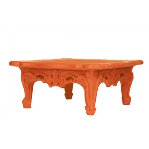 Slide Table Basse Duke Of Love (Orange - Polyéthylène) pas cher