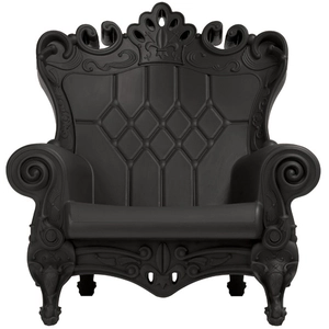 Slide Fauteuil Queen Of Love (Noir - Polyéthylène)Vendu parmyareadesign