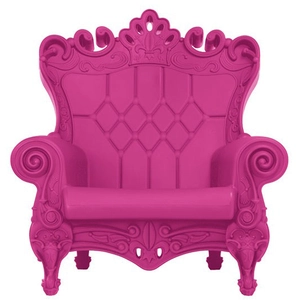 Slide - Fauteuil Trône Design Moderne Queen Of Love Couleur: FucsiaVendu parmyareadesign