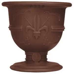 Slide Vase Pot Of Love (Chocolat / Gris - Polyéthylène) pas cher