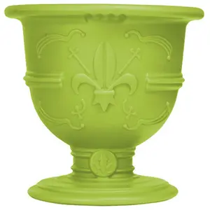 SLIDE vase POT OF LOVE (Citron vert - Polyéthylène) pas cher