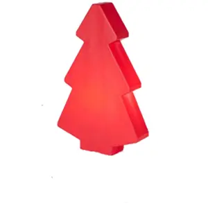 SLIDE lampe de table LIGHTREE (Rouge - Polyéthylène) pas cher