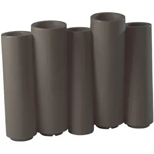 Slide Vase Bamboo (Chocolat / Gris - Polyéthylène)