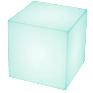 SLIDE lampe de table ou lampadaire CUBO 30 (LED RGB pour espaces extér... pas cher