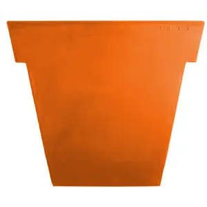 Slide Vase Étroit Il Vaso (Orange H 74,5 - Polyéthylène)Vendu parmyareadesign