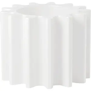 Slide Vase Gear Pot (Blanc Lait - Polyéthylène) pas cher
