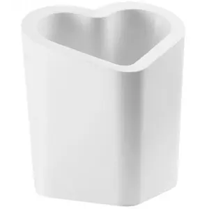 Slide Vase Mon Amour Pot (Blanc - Polyéthylène)
