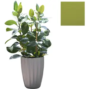 SLIDE vase STAR H 59 cm (Citron vert - Polyéthylène) pas cher