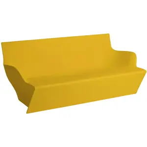 SLIDE canapé pour extérieur KAMI YON (Jaune - Polyéthylène) pas cher