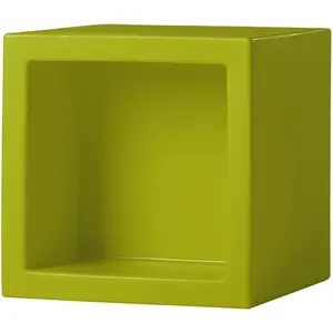 SLIDE élément modulaire OPEN CUBE 43 cm (Citron vert - Polyéthylène) pas cher