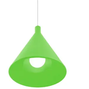 SLIDE lampe à suspension JUXT (Vert - Polyéthylène) pas cher