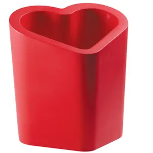 Slide Vase Mon Amour Pot (Rouge - Polyéthylène)