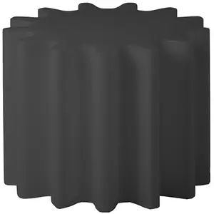 SLIDE table basse / tabouret GEAR (Gris éléphant - Polyéthylène) pas cher