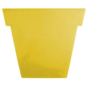 Slide - Pot de fleurs Il Vaso 55 cm au design moderne Couleur: JauneVendu parmyareadesign