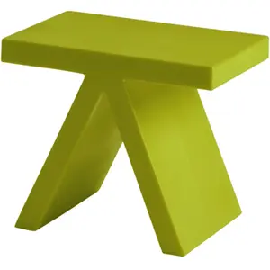 SLIDE table basse TOY (Citron vert - Polyéthylène) pas cher