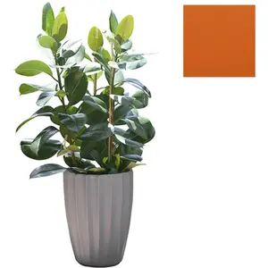 Slide Vase Star H 59 Cm (Orange - Polyéthylène) pas cher