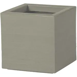 Slide Vase Quadra 45 Cm (Gris Pigeon - Polyéthylène)