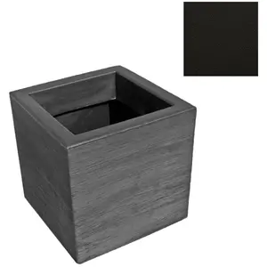 Slide Vase Quadra 55 Cm (Noir - Polyéthylène)