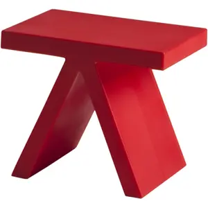 SLIDE table basse TOY (Rouge - Polyéthylène) pas cher